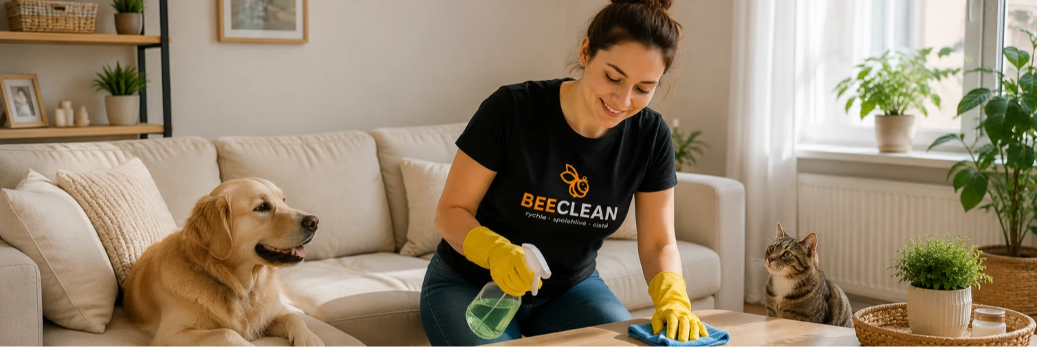Cleaning with Pets: How to Keep Your Home Clean with Dogs or Cats